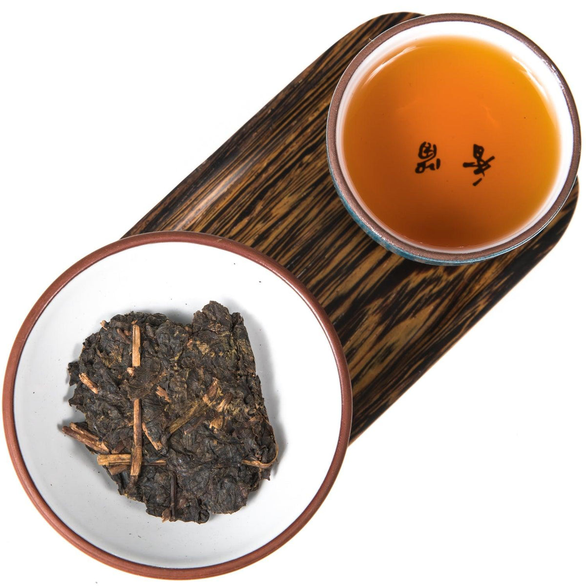 chachaページ MengDingHeiChaHandmadeTeaBrick