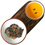"Amber" Aged White Tea Cake, HeKai, GuShu, 2020