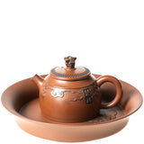 "Scrolling Cloud" Jianshui Teapot Rest (Hu Cheng)