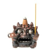 "Tea Demon" Handmade Jianshui Clay Incense Holder