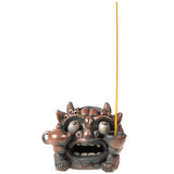 "Tea Demon" Handmade Jianshui Clay Incense Holder