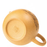 "Moon Rabbit" Handmade Yixing Teapot (ZiSha: DuanNi)
