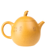 "Moon Rabbit" Handmade Yixing Teapot (ZiSha: DuanNi)