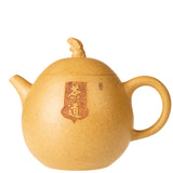 "Moon Rabbit" Handmade Yixing Teapot (ZiSha: DuanNi)
