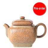 Handmade Yun Si Fang Wood-fired Yixing Teapot (ZiSha: DuanNi)
