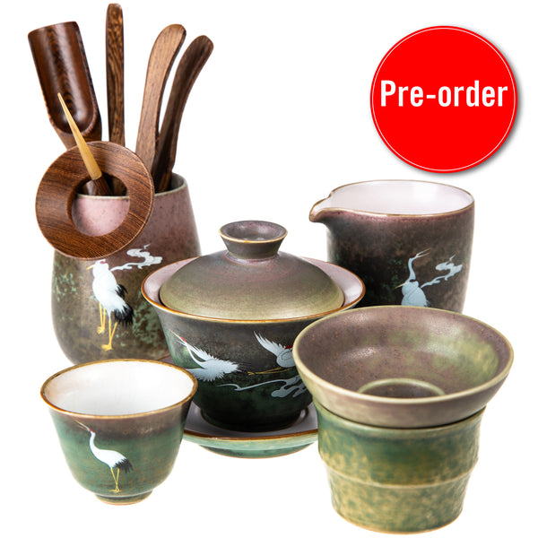 "White Crane" Gong Fu Tea Set