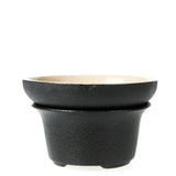 Black Pottery Tea Strainer