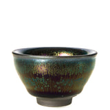 Handmade Jianzhan Tea Cup (Yohen Tenmoku Glaze)