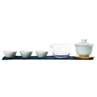 Porcelain Gong Fu Travel Tea Set