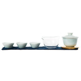 Porcelain Gong Fu Travel Tea Set